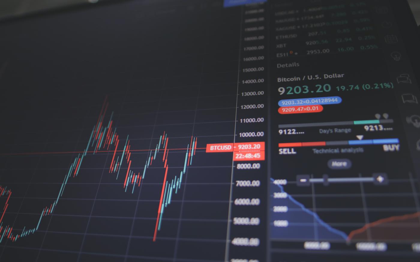 black flat screen computer monitor by Nick Chong courtesy of Unsplash.